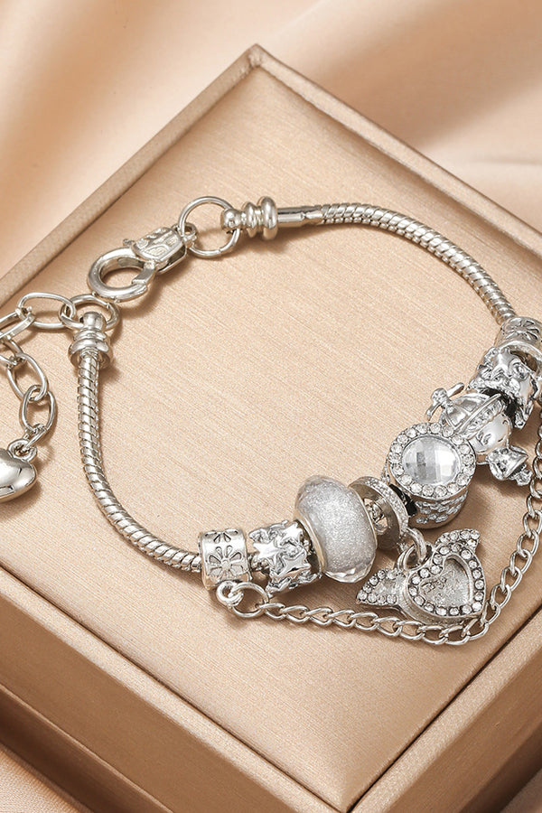 Cupid Heart Diamond Fashion Bracelet